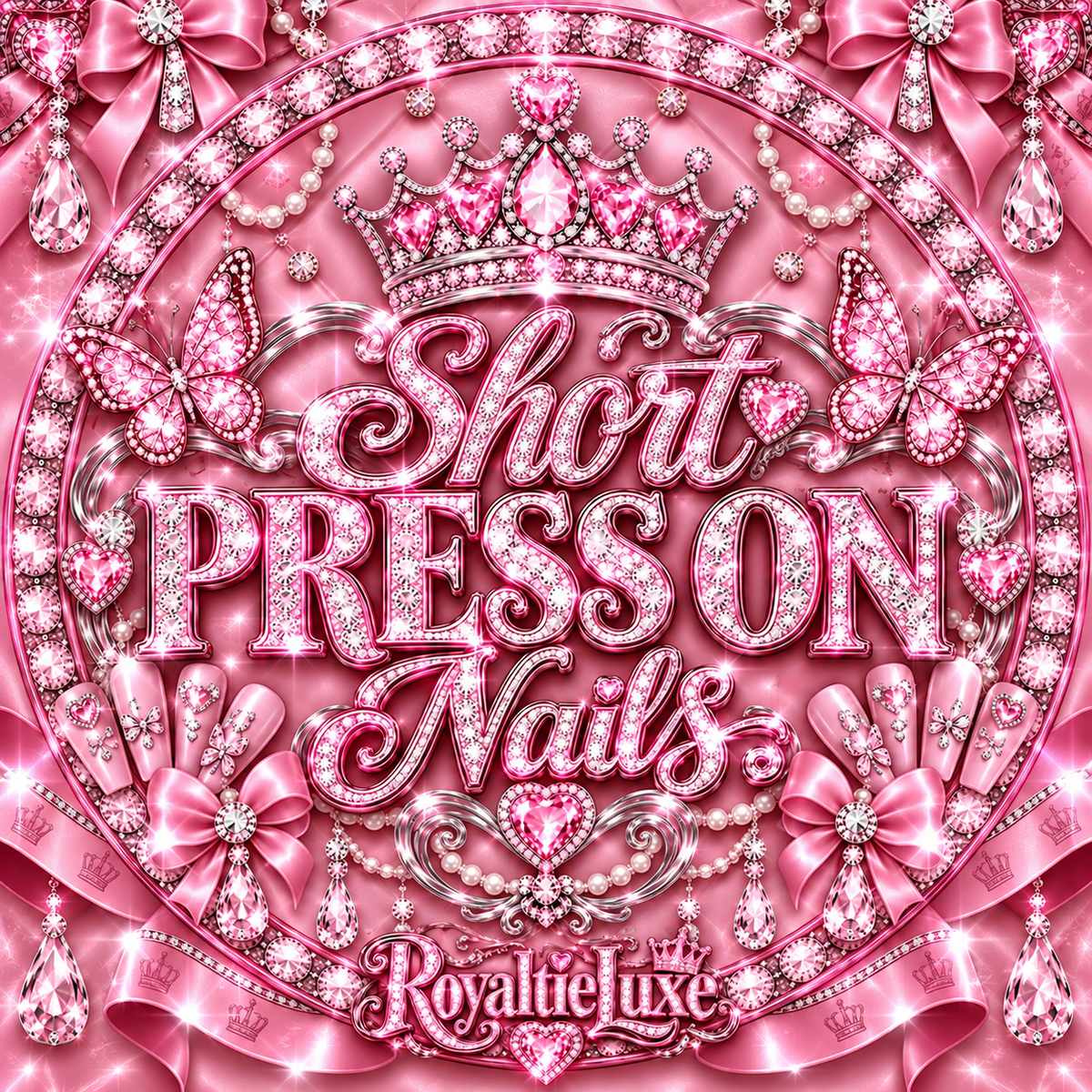 ♡ Short Press On Nails ♡