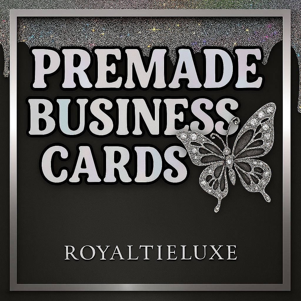 Premade Business Cards