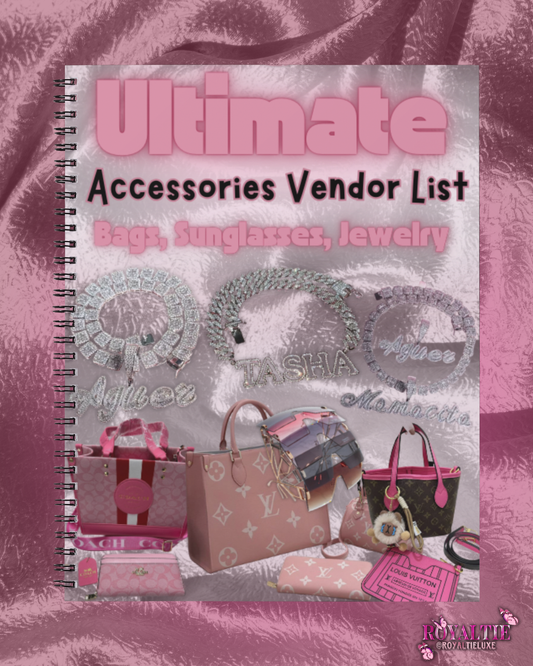 Ultimate Accessory Vendor List , Bags Sunglasses & Jewlery